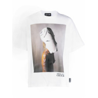 Versace Jeans Couture Camiseta com estampa fotográfica - Branco