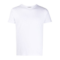 Versace Jeans Couture Camiseta com logo gravado - Branco