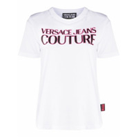 Versace Jeans Couture Camiseta mangas curtas com logo - Branco