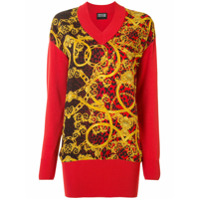 Versace Jeans Couture Jaqueta com padronagem barroca - Estampado