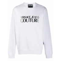 Versace Jeans Couture Moletom com logo - Branco