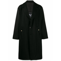 Versace Jeans Couture Trench coat com abotoamento simples - Preto