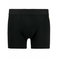 Versace Short com estampa Acanthus - Preto