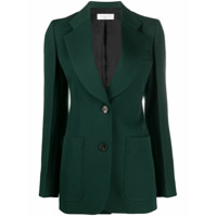 Victoria Beckham Blazer de alfaiataria com abotoamento simples - Verde