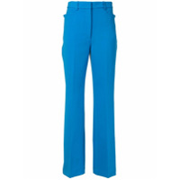 Victoria Beckham Calça de alfaiataria com cintura alta - Azul