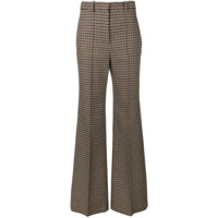 Victoria Beckham Calça pantalona de tweed - Preto