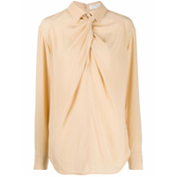 Victoria Beckham Camisa com detalhe na gola - Neutro