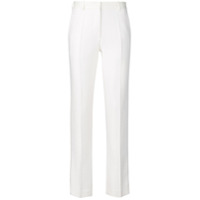 Victoria Beckham satin tuxedo trousers - Branco