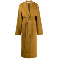 Victoria Beckham Trench coat com amarração - Marrom