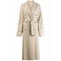 Victoria Beckham Trench coat longo com abotoamento duplo - Neutro