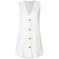 Victoria Victoria Beckham Camisa sem mangas - Branco