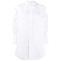 Vivienne Westwood Anglomania Camisa oversized com recorte vazado - Branco