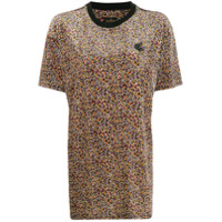 Vivienne Westwood Anglomania Camisa reta com estampa floral - Preto