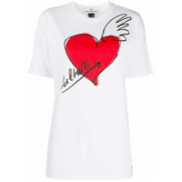 Vivienne Westwood Anglomania Camiseta de algodão com estampa gráfica - Branco