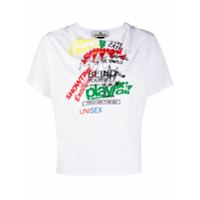 Vivienne Westwood Anglomania Camiseta de algodão com estampa gráfica - Branco