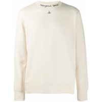 Vivienne Westwood Blusa de moletom com gola careca - Neutro