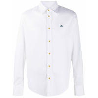 Vivienne Westwood Camisa com acabamento engomado - Branco