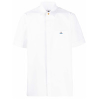 Vivienne Westwood Camisa mangas curtas com bolso - Branco