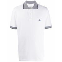 Vivienne Westwood Camisa polo com logo bordado - Branco