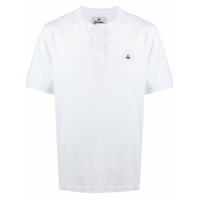 Vivienne Westwood Camisa polo com logo - Branco