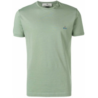 Vivienne Westwood Camiseta com logo bordado - Verde