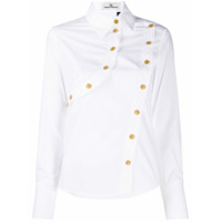 Vivienne Westwood Fan asymmetric cotton shirt - Branco