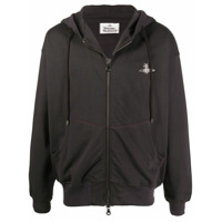 Vivienne Westwood Moletom com logo e capuz - Preto