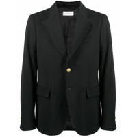 Wales Bonner Blazer de alfaiataria com abotoamento simples - Preto