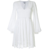 We Are Kindred Vestido com bordado inglês - Branco