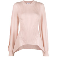 Wolford Suéter com bainha assimétrica - Rosa