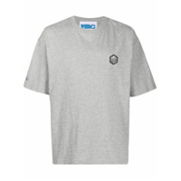 YMC short sleeve embroidered logo T-shirt - Cinza