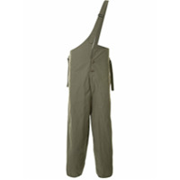 Yohji Yamamoto Macacão assimétrico - Verde