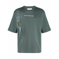 Youths In Balaclava Camiseta com estampa de ilustração - Verde