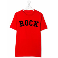 Zadig & Voltaire Kids Camiseta Kita com estampa gráfica - Vermelho