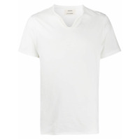Zadig&Voltaire Camiseta Monastir com gola henley - Branco