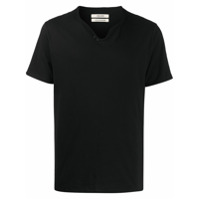 Zadig&Voltaire Camiseta Monastir com gola henley - Preto