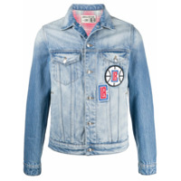 Zadig&Voltaire Jaqueta jeans Base Clippers x NBA - Azul