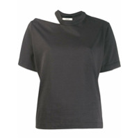 Zilver Camiseta Slash decote careca - Cinza